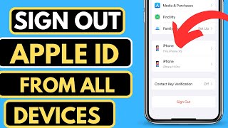 How  To Sign Out Apple ID From All Devices at once