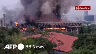 イラン国営放送、生放送中に攻撃される 「戦争犯罪」と非難（2025年6月）