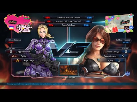 TEKKEN 7 - Nina (Me) Versus Katarina (Gaja_Croft)