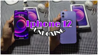 Unboxing Iphone 12 in Purple #iphone12 #purpleiphone