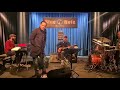 Sound check for Kurt Elling's 2022 SuperBlue Tour featuring Charlie Hunter
