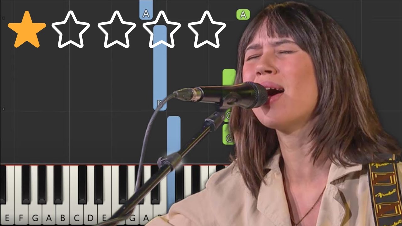 Dat heb jij gedaan - MEAU I Piano Tutorial (met letters)