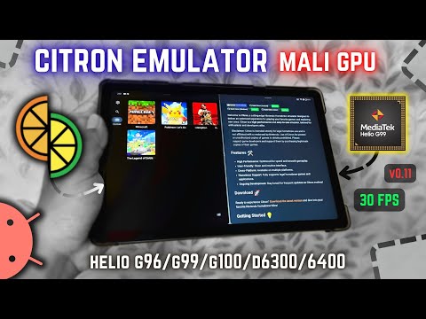 Citron v11 Switch Emulator on Mali GPU or Any Android - Best Settings!