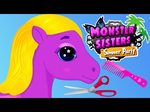 Fun Horse Care Games - Girls Pony Makeover, Makeup Nail Hair Beauty Salon Girls & Kids Games