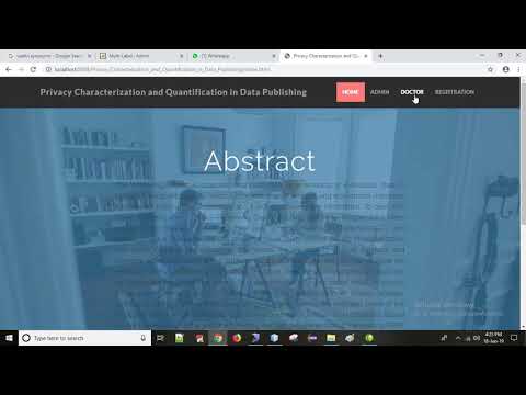 Privacy Characterization and Quantification in Data Publishing