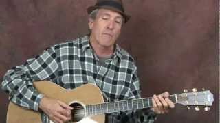 Learn how to play Country Rhythm n Lead guitar Hank Garland inspired acoustic electric lesson