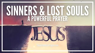 Prayer For Sinners - Prayer For The Lost Souls