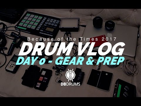 Drum Vlog #BOTT17 // Day 0 //  Gear & Prep!