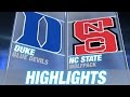 Duke vs North Carolina State | 2014-15 ACC Mens.
