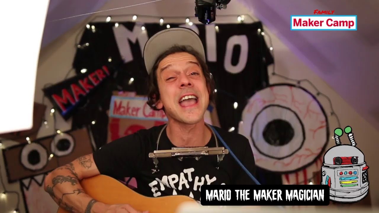 Maker Camp Live! - Mario the Maker Magician with Jorvon Moss
