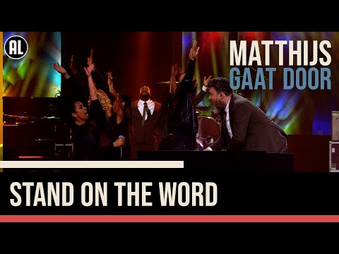 Sven Hammond Big Band & ZO! Gospel Choir - Stand On The Word | Matthijs Gaat Door In Concert