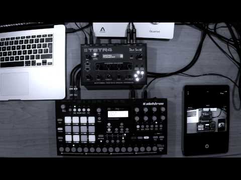 Elektron Analog rytm + DSI Tetra demo (deepish house)