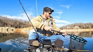 Kayak Trolling for Brown Trout