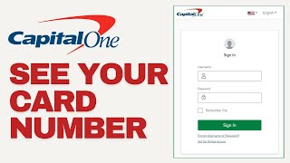 How To See Your Card Number On Capital One App (2024)