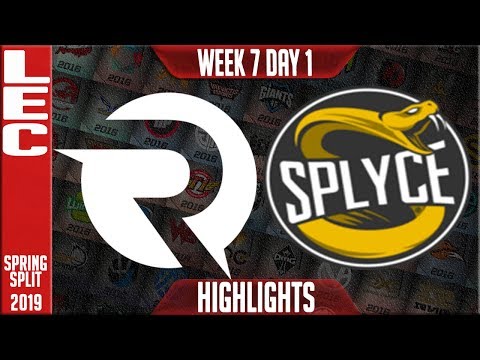 OG vs SPY Highlights | LEC Spring 2019 Week 7 Day 1 | Origen vs Splyce