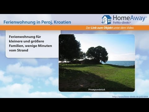 Istrien: Ferienwohnung für kleinere und größere Familien, wenige Minuten - FeWo-direkt.de Video
