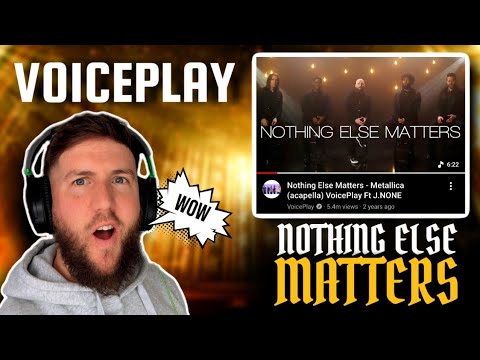 Musician REACTS to 'Nothing Else Matters' cover by VOICEPLAY.