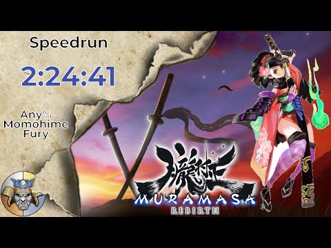 Muramasa: Rebirth Speedrun in 2:24:41 - Any% Momohime