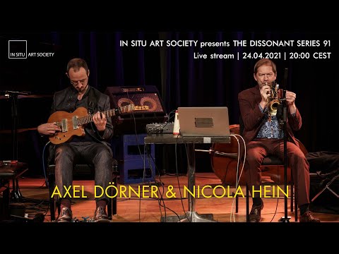 Live stream: Axel Dörner & Nicola Hein – Bonn, 24.04.2021