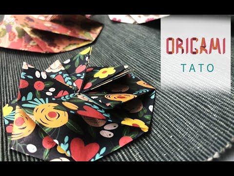Japanese Origami Hexagonal Tato Tutorial✨ Origami Tato Envelope