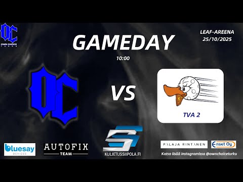 Own Choice - TVA 2 : Miesten 4-div, Länsirannikko, A-lohko, 25.10.2025