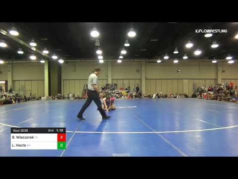 127 Lbs Round Of 16 Brooke Wieczorek Team Texas Vs Lainey Houts Team Minnesota