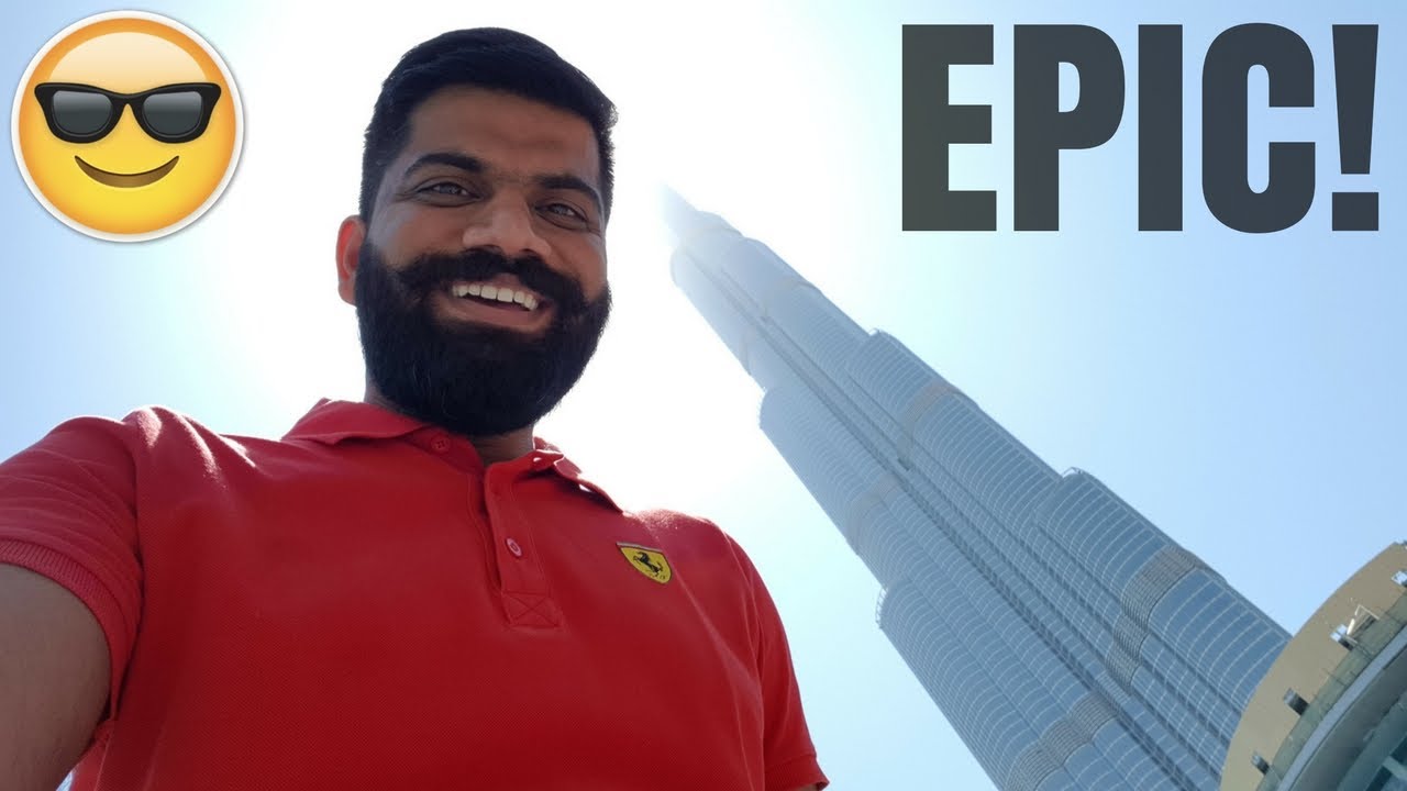 Join a traveler on a captivating journey to Burj Khalifa.