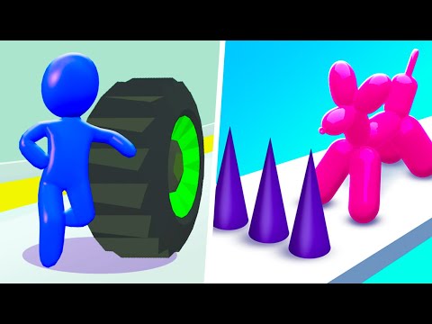 LEVEL UP Turbo Stars - Rival Racing, Balloon Pop Runner - 1⭐Max Level Gameplay Walkthrough Moblie