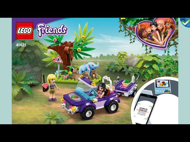 Vídeo relacionado con LEGO 41421 Friends Rescate en la Jungla del Bebé Elefante