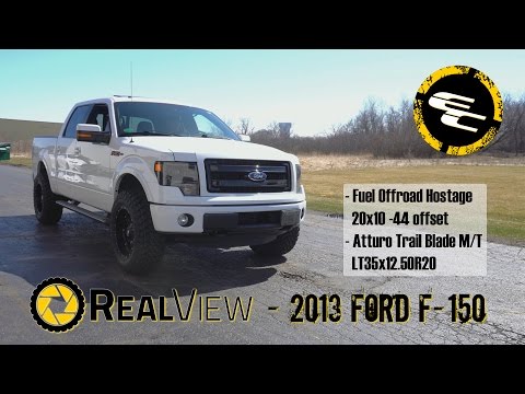 RealView - 2013 Ford F-150 w/ 20" Fuel Hostages & 35" Atturo Trail Blade M/Ts