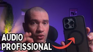 SEGREDO do ÁUDIO PERFEITO no IPHONE! 🎙️ iOS 26 LIBEROU ISOLAMENTO de VOZ para TODOS os MIC's!