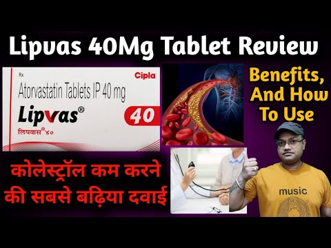 Lipvas 40Mg Tablets