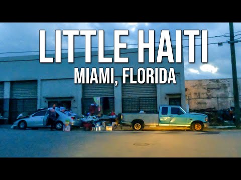 Little Haiti At Night, No-Tourist Areas in Miami