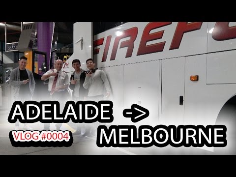 Adelaide to Melbourne REAL Quick | FIREFLY BUS | VLOG #0004