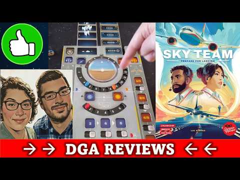 DGA Reviews Board Games: Sky Team (Cozy Game Day)
