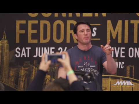 Chael Sonnen Cuts Bellator 180 Promo at MSG