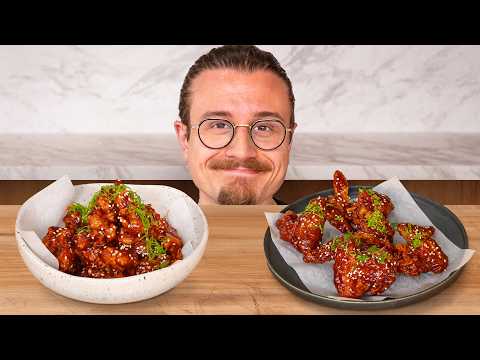 Korean Fried Chicken Wings & Nuggets with Gochujang Sauce