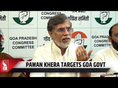 Khera Targets BJP Govt in Goa Over Job Policy, Drugs, and Forest Loss