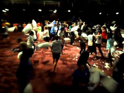 Auckland Armageddon expo 2011 - All Ages Pillow Fight Part 1.wmv