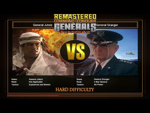 Demolition General Challenge 8 (End) (VS Air Force) | C&C Generals Shockwave Remastered