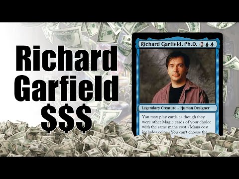 How Much Money Did Richard Garfield Make from MTG? Richard Garfield's Net Worth