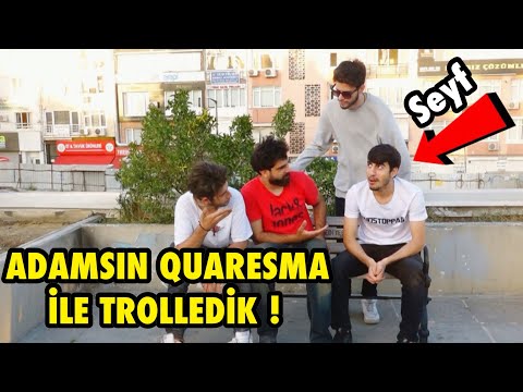 SEYF İLE SOKAKTAKİ İNSANLARI TROLLEDİK ! #KonuğunDibi