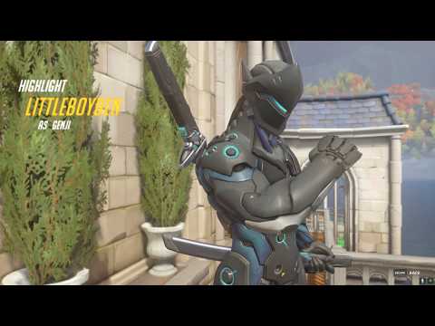 Overwatch Genji Tryhard FFA highlight