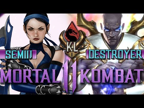 RAN INTO SEMIIJ IN KOMBAT LEAGUE! - Kombat League Matches - MK11
