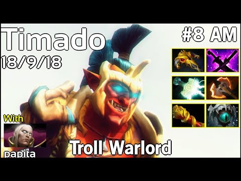 Timado  Troll Warlord - Dota 2  7.19