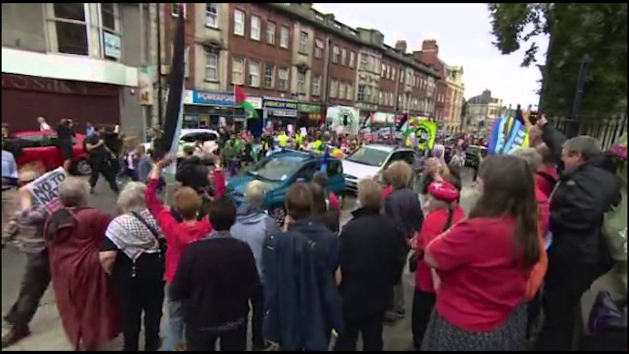 No to NATO - No New Wars | Demonstration at NATO Summit | 30 August 2014