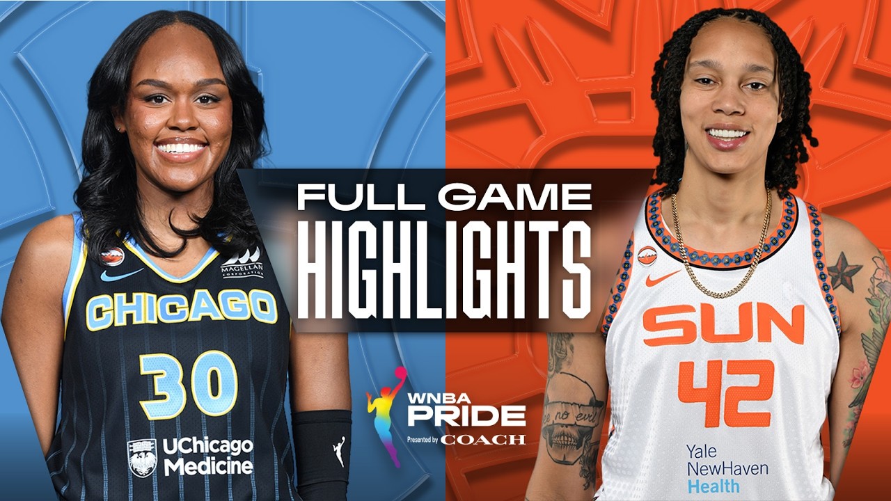 6월23일 시카고 코네티컷 WNBA 하이라이트