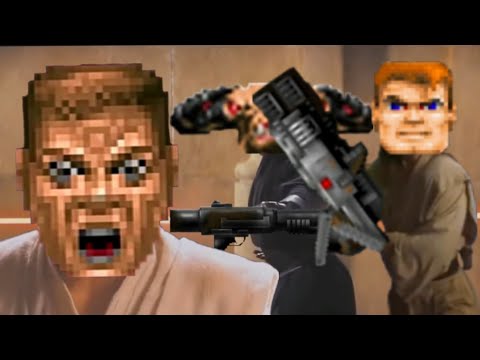 Duel of the Fates but it's Doom and Wolfenstein 3D