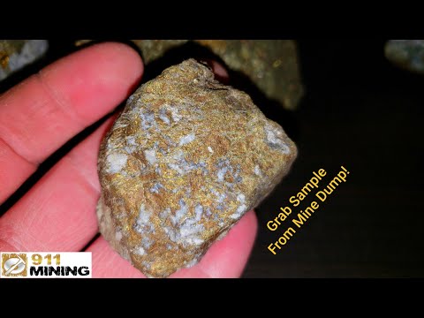 High Grade Silver Ore From A Mineral Showing & Mine Dump!