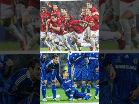 Historical Victory Manchester United Vs Chelsea UEFA champions League final 2008 
